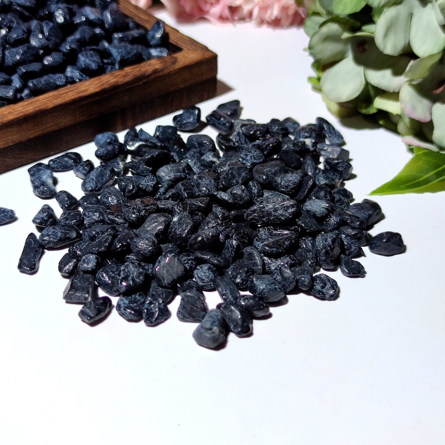 Black Tourmaline Tumbled Chips,Black Tourmaline Gemstone Undrilled Chips,Black Tourmaline Crystal